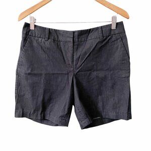 Talbots Dark Blue Trouser Shorts Women's Size 4 Stretch Preppy